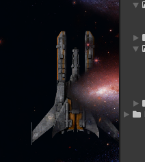 Game view before Adjustment